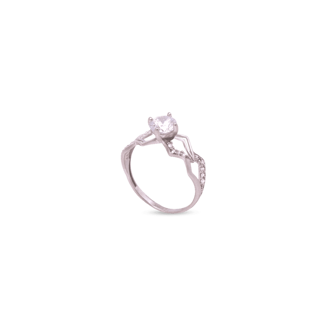 انگشتر سولیتر تک نگین 3